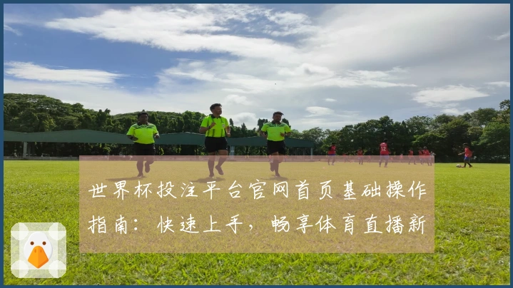 世界杯投注平台官网首页基础操作指南：快速上手，畅享体育直播新体验